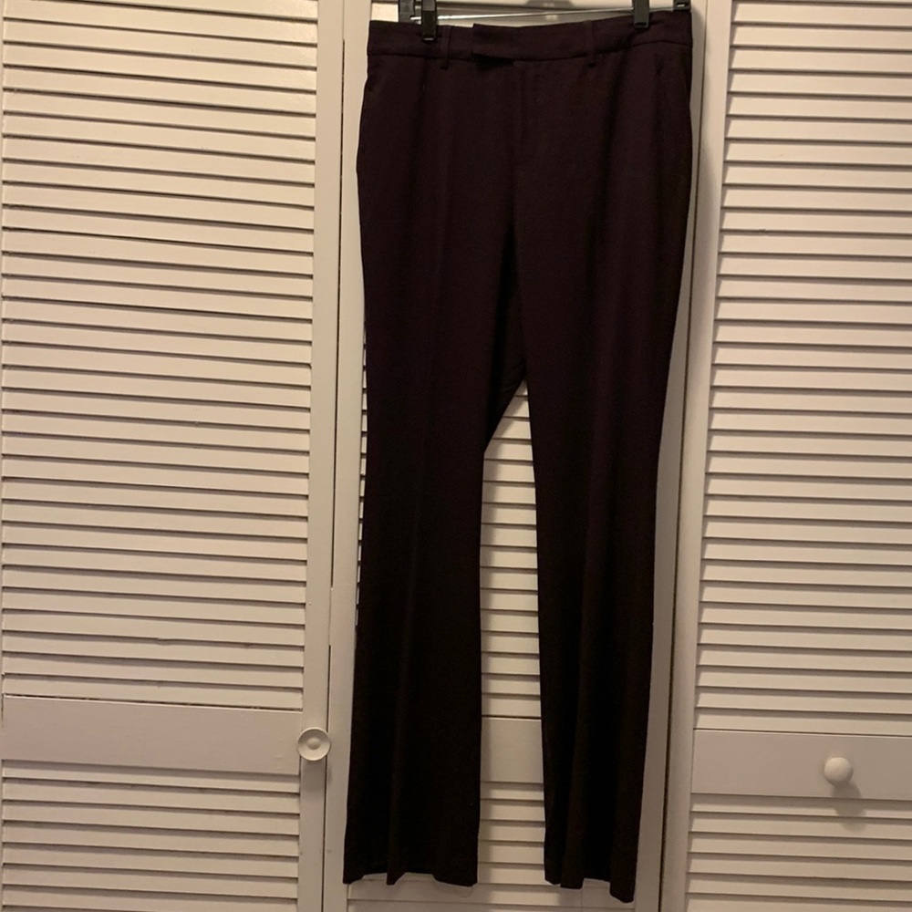 Wine color pants